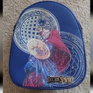 Doctor Strange Blue Graphic Men's Crossbody Bag